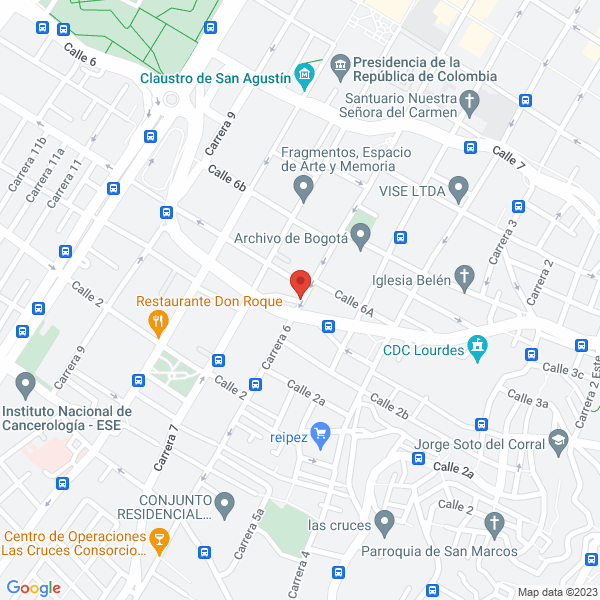 Mapa de Torres Cárdenas Asesores De Seguros Ltda.