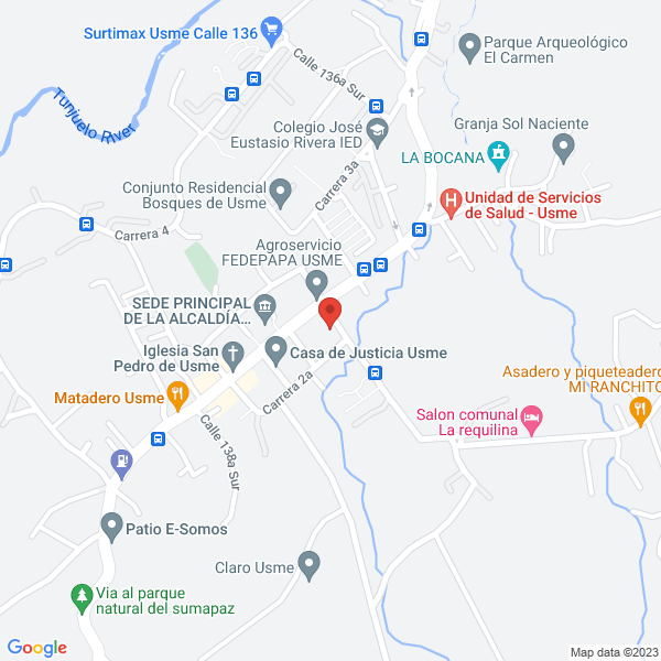 Mapa de Hugo Enrique Salas Mateus