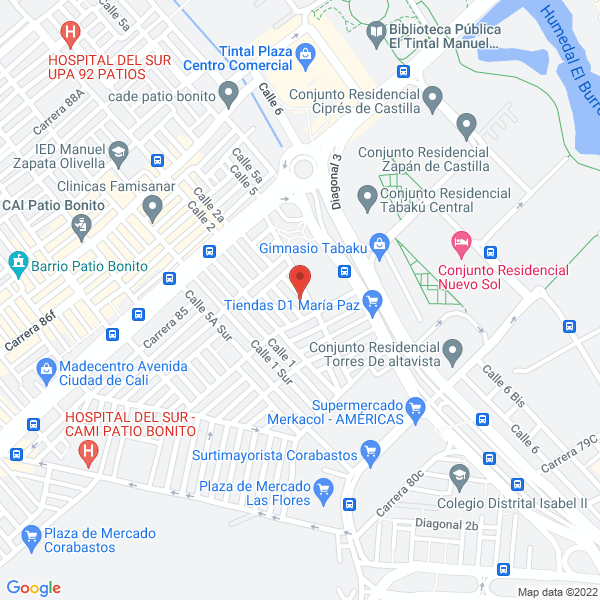 Mapa de Soluciones Y Diseño De Interiores E.U.