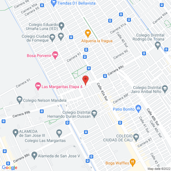 Mapa de Nilson Alfonso Ñungo