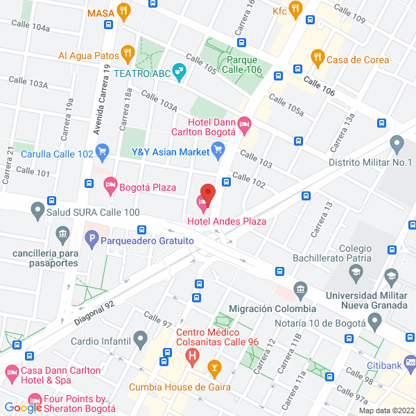 Mapa de Blanco & Asociados Consultores S.A.S.