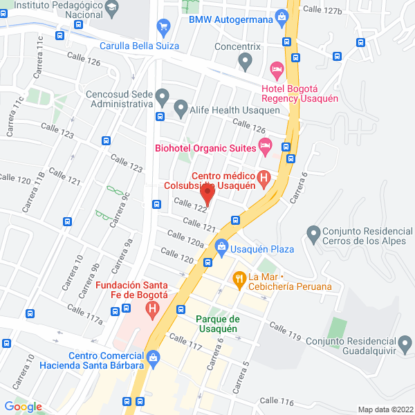 Mapa de Constructora Construplan S.A.S