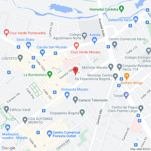Mapa de Juan Fernando Castro Largo