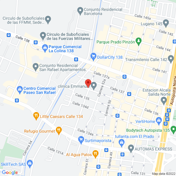 Mapa de Sandra Rosana Cediel Tello