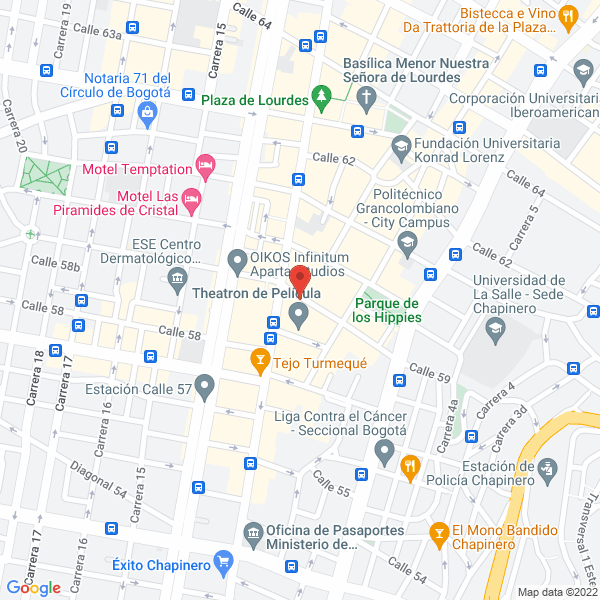 Mapa de Ranco Colombia S.A.S.