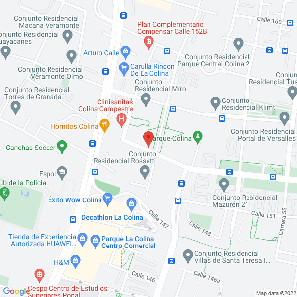 Mapa de A C Ingenieria Construcciones E.U.