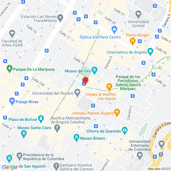 Mapa de C.I. Gemas N.O. Ltda.