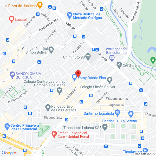 Mapa de Espacios En Blanco Ltda.