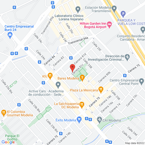 Mapa de Grupo Empresarial Ardila & Asociados Ltda