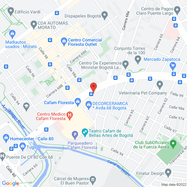 Mapa de Vyt Partner S.A.S.