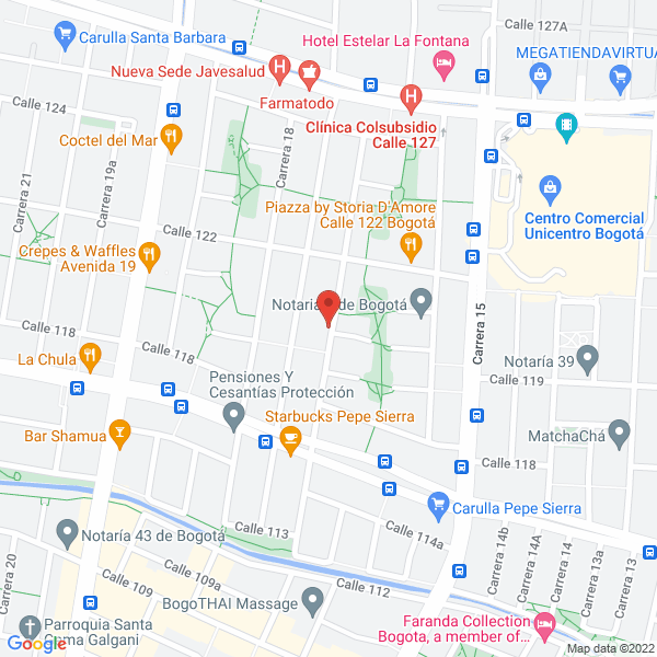 Mapa de Condominio Hacienda La Estancia S.A.