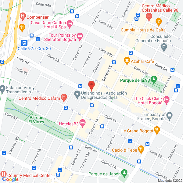 Mapa de Construsoft Ltda - En Liquidacion