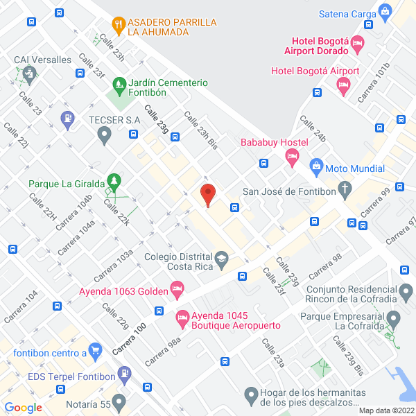 Mapa de Mecánica De Precisión S.A.S.