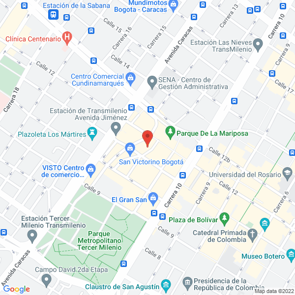 Mapa de Piñatería Y Papelería Pebles