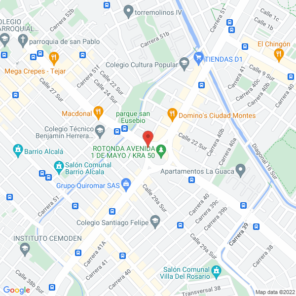 Mapa de Dotaciones Industriales Arg Ltda.