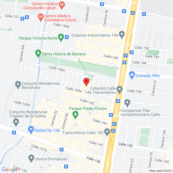Mapa de Ritz Licores