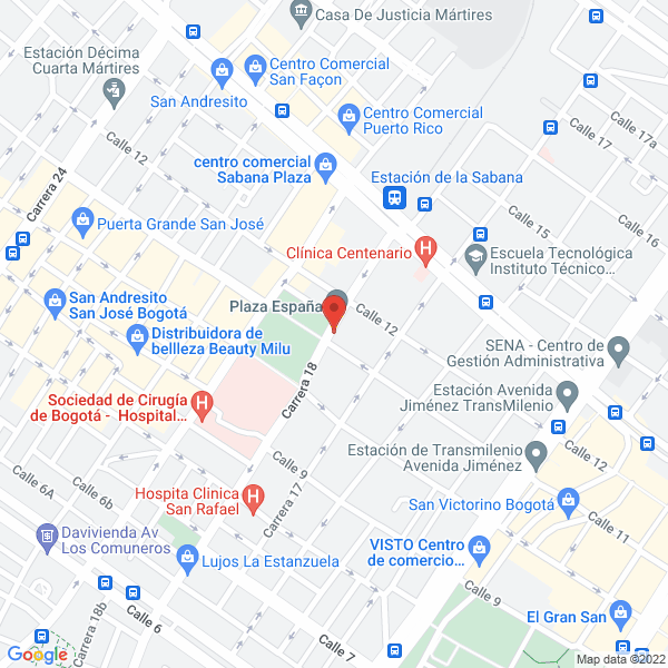 Mapa de Laverde Camacho Nicolberto