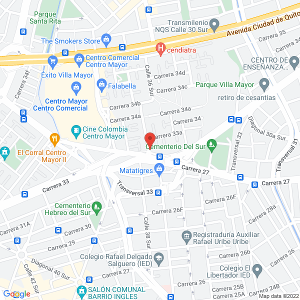 Mapa de María Luisa Adrada Bolaños