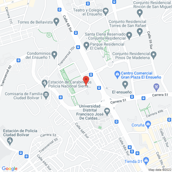 Mapa de Panadería El Márquez S.A.S.