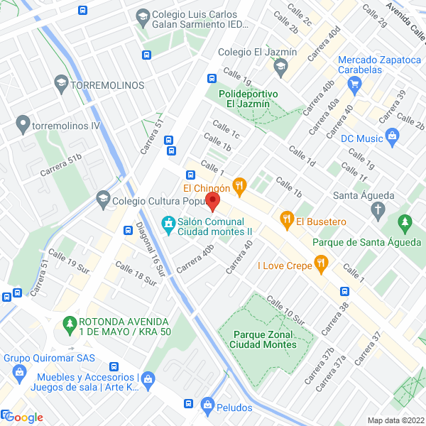 Mapa de María Gladys Casas Castañeda