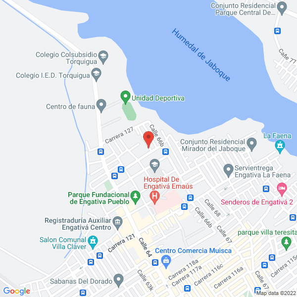 Mapa de H.S. Ariel Uparela E.U.
