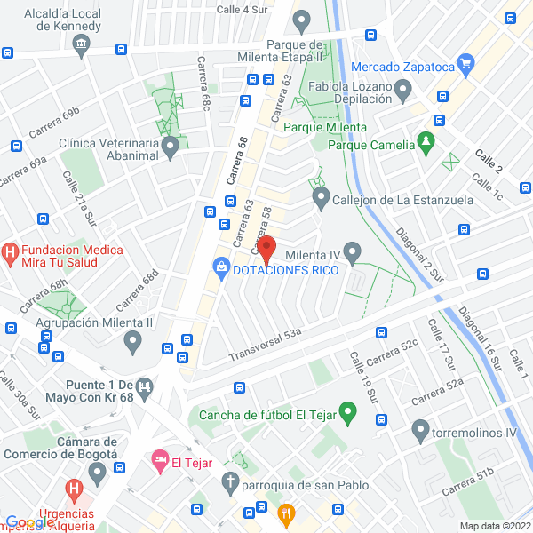 Mapa de Lucatho S.A.S.