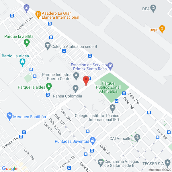 Mapa de Mar Cargo S.A.S.