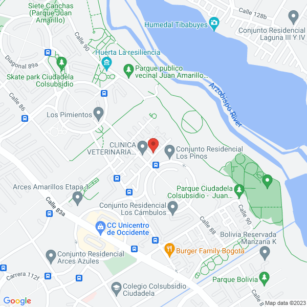 Mapa de Liceo Alameda