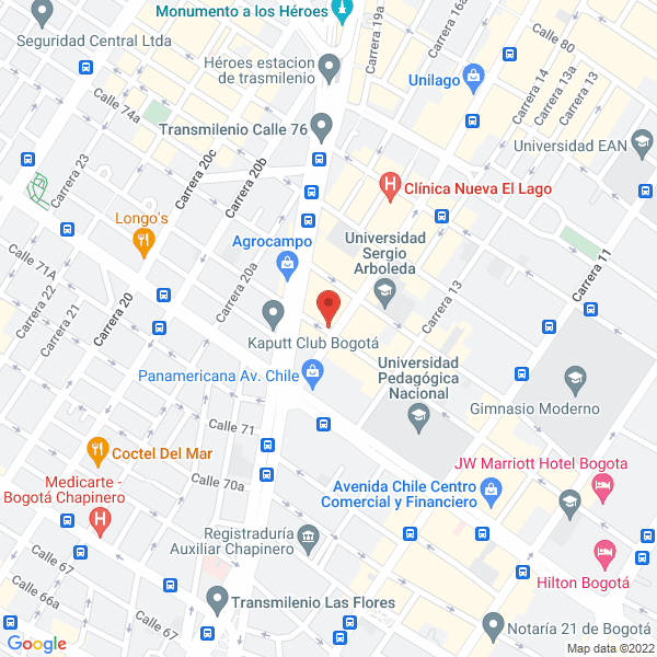 Mapa de Office Systems S.A.S.