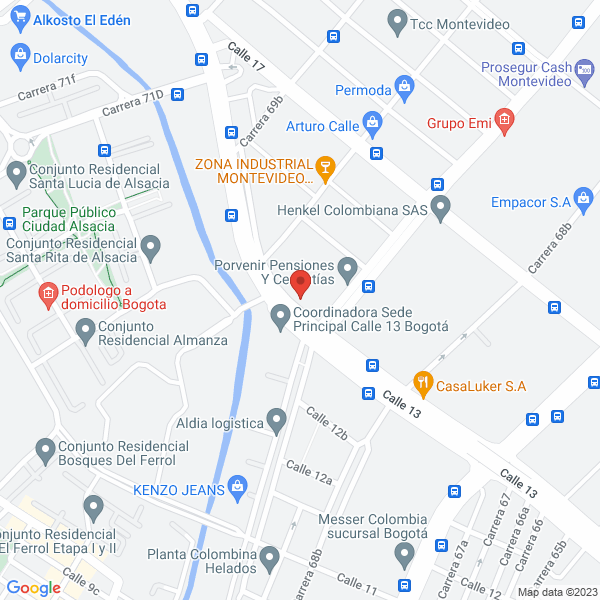 Mapa de Cabados Informales Y Lavados S.A.