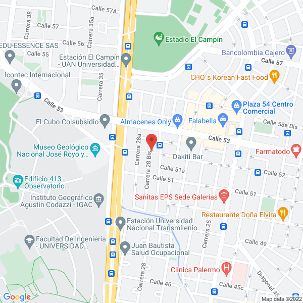 Mapa de Corporacion Zs