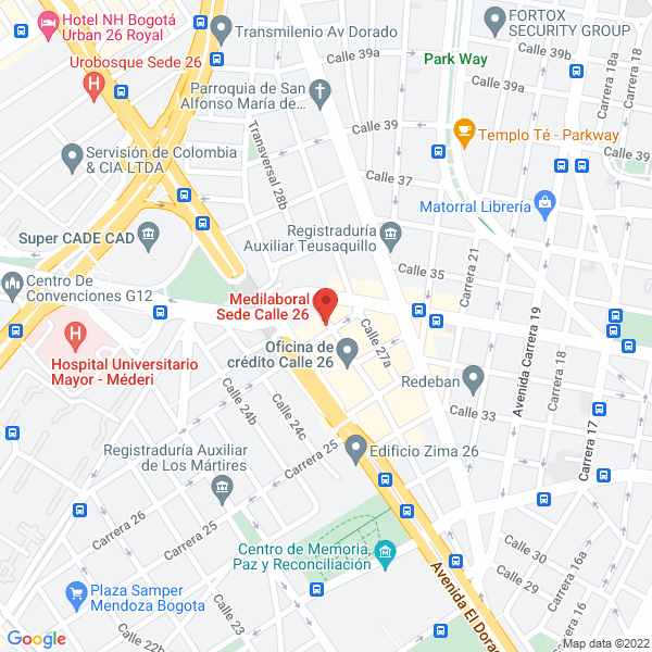Mapa de Colorificio Reims S.A.