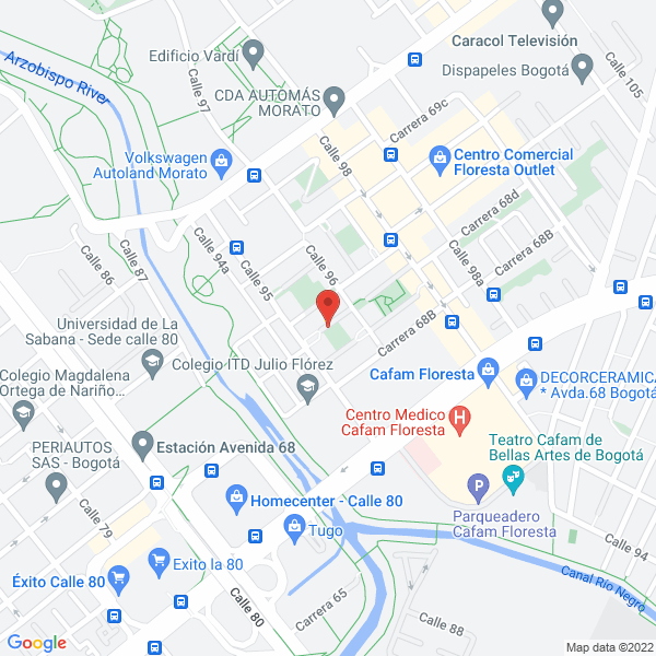 Mapa de Comercializadora Valdany S.A.S.