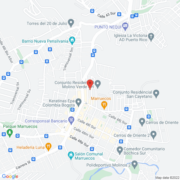 Mapa de Eje Refrigeración Industrial