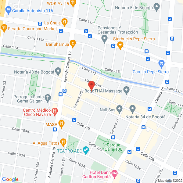 Mapa de Ortega & Leach Ltda