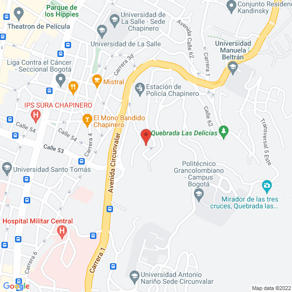 Mapa de Tradiciones Colombianas Ltda