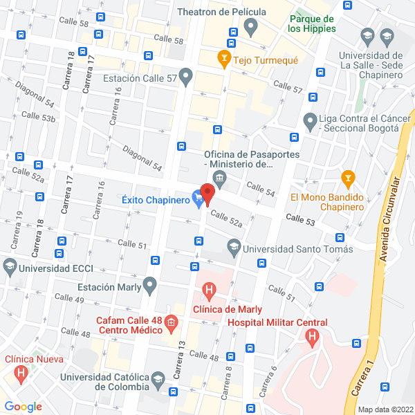 Mapa de Hc Soluciones Empresariales S.A.S.