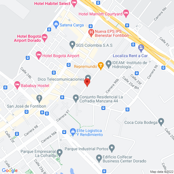 Mapa de Techno Mall Import Y Export S.A.S.