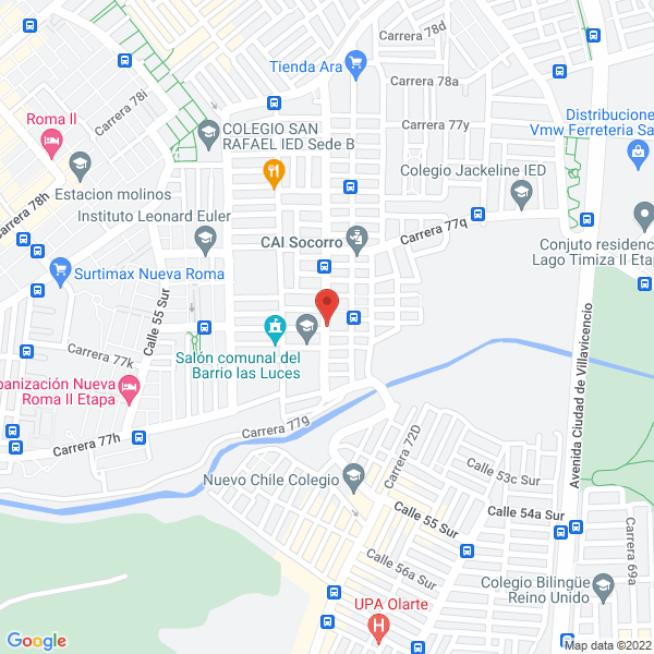 Mapa de Preimpaq Ltda..