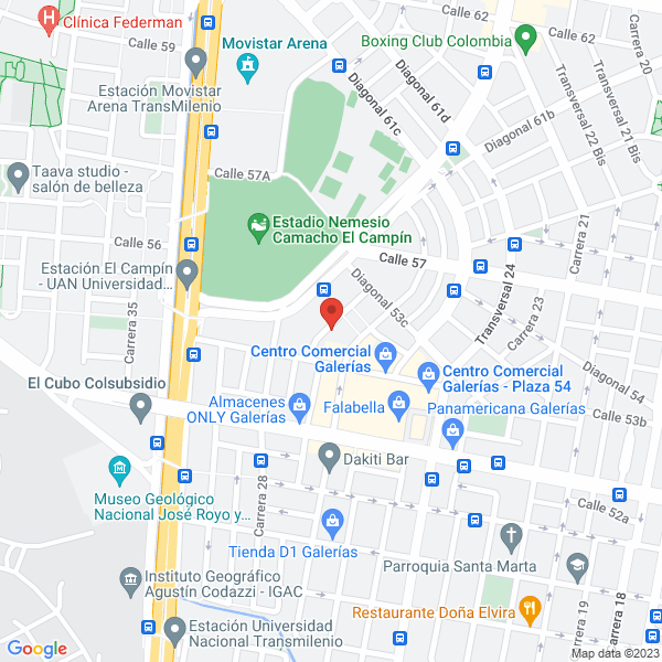 Mapa de Dynash E.U.
