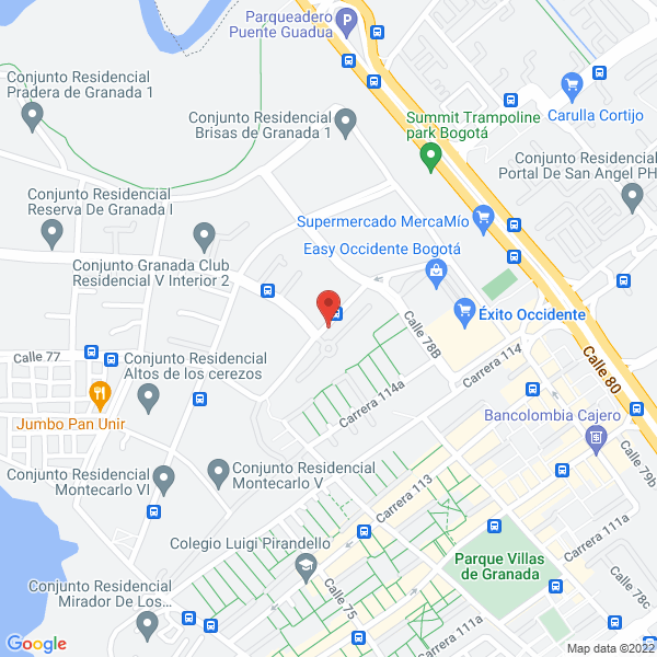 Mapa de Diana Carolina Pulido S.A.S.Tre