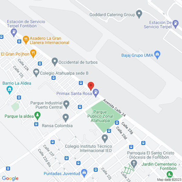 Mapa de Fenix Servicios Industriales Calificados S.A.S