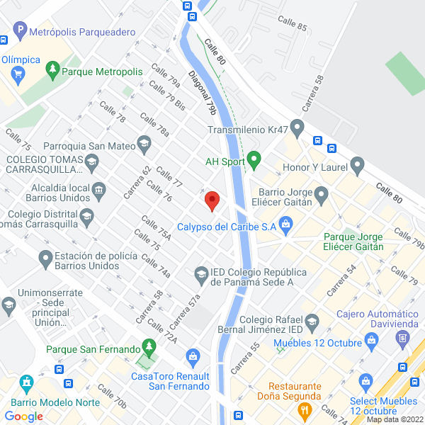 Mapa de Grafiexpres Ltda.