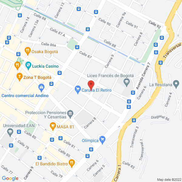 Mapa de Bieco Bienes Y Construcciones S.A.S.