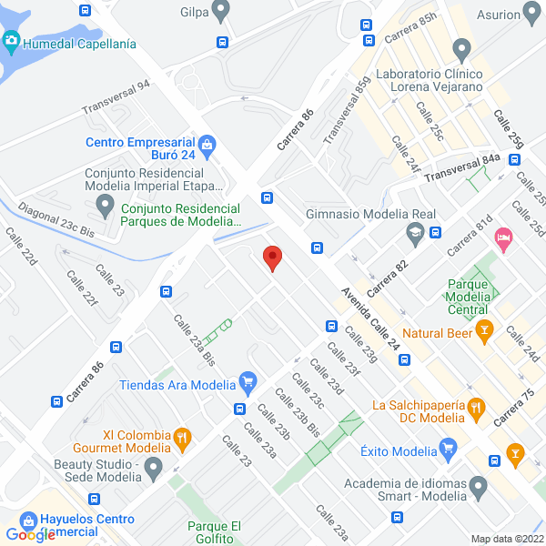 Mapa de In Way Ltda.