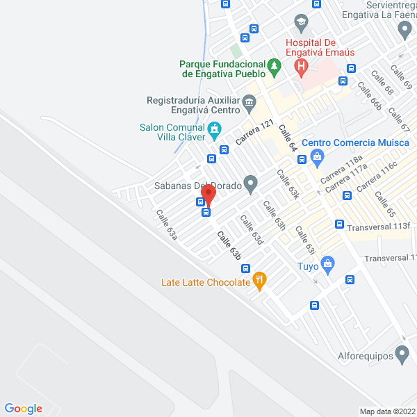 Mapa de Tienda Química Sesan S.A.S.