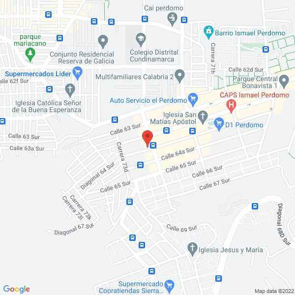 Mapa de F R Equipos & Construcciones E U