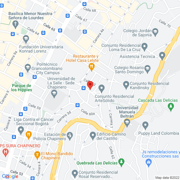 Mapa de G Mas S.A.S.