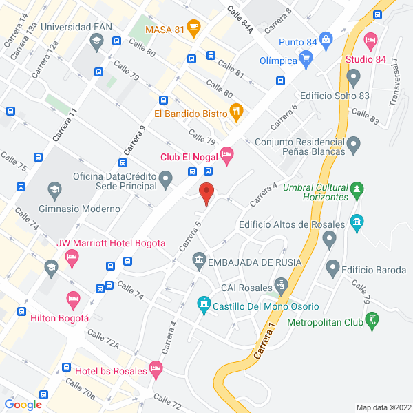 Mapa de Inteco Mc S.A.S.
