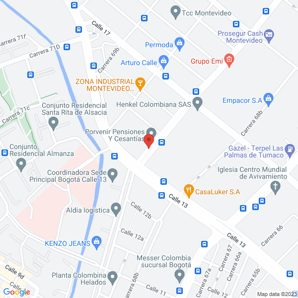 Mapa de Grupo Marina C.I. S.A.